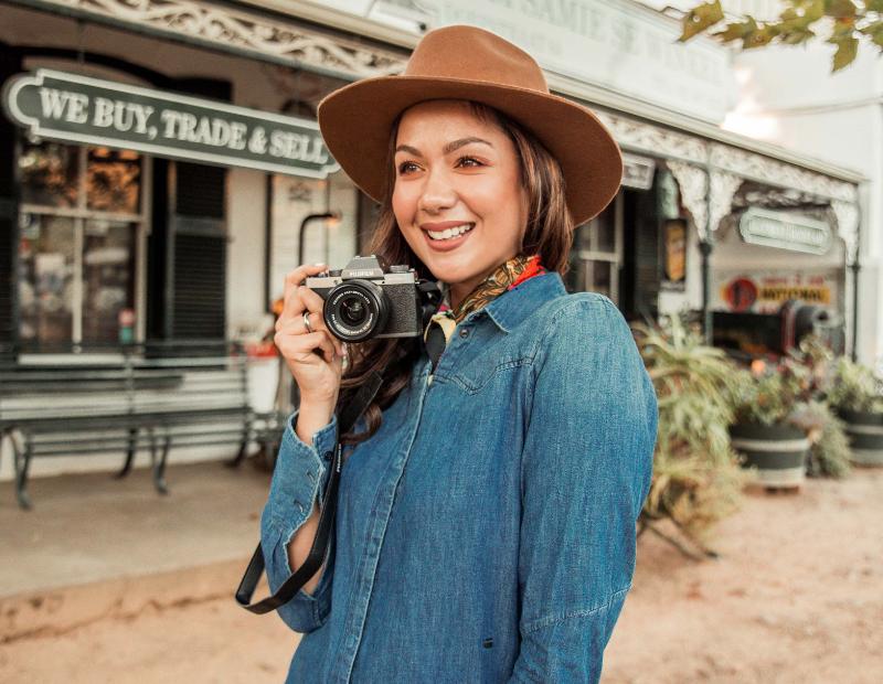 Máy ảnh Fujifilm X-T100 (Dark Silver, Body Only) | Chính hãng Máy ảnh Fujifilm X-T100 (Dark Silver, Body Only) | Chính hãng