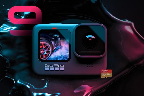 GoPro Hero 9 (Black) | Combo 3 | Chính hãng