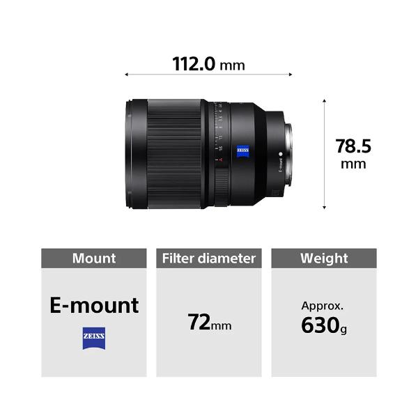 ỐNG KÍNH SONY DISTAGON T* FE 35mm F1.4 ZA ỐNG KÍNH SONY DISTAGON T* FE 35mm F1.4 ZA