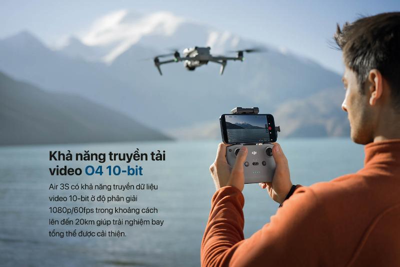 FLYCAM DJI AIR 3S FLY MORE COMBO (DJI RC 2) (CHÍNH HÃNG) FLYCAM DJI AIR 3S FLY MORE COMBO (DJI RC 2) (CHÍNH HÃNG)