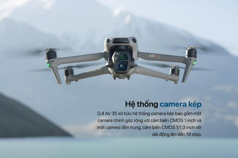 FLYCAM DJI AIR 3S FLY MORE COMBO (DJI RC 2) (CHÍNH HÃNG) FLYCAM DJI AIR 3S FLY MORE COMBO (DJI RC 2) (CHÍNH HÃNG)