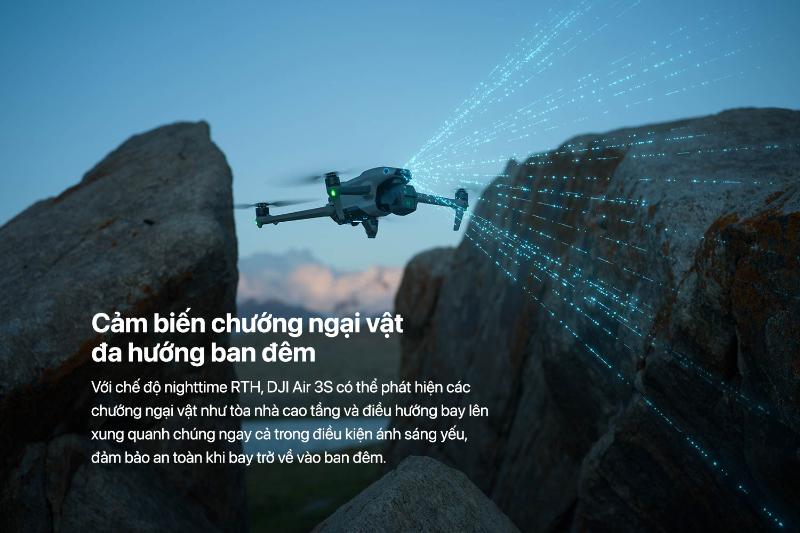 FLYCAM DJI AIR 3S FLY MORE COMBO (DJI RC 2) (CHÍNH HÃNG) FLYCAM DJI AIR 3S FLY MORE COMBO (DJI RC 2) (CHÍNH HÃNG)