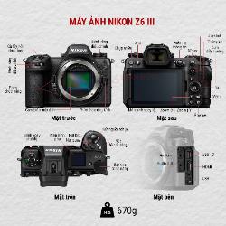 Nikon Z6 Mark III Kèm Lens Z 24-70 mm f/4 S, Mới 100% (Chính Hãng VIC) Nikon Z6 Mark III Kèm Lens Z 24-70 mm f/4 S, Mới 100% (Chính Hãng VIC)