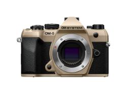 Máy ảnh OM SYSTEM OM-5 Mark II Body Sand Beige