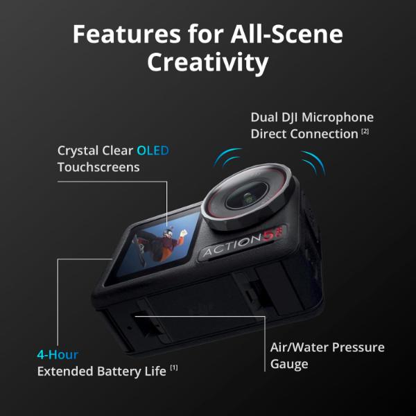 Osmo Action 5 Pro Adventure Combo Osmo Action 5 Pro Adventure Combo