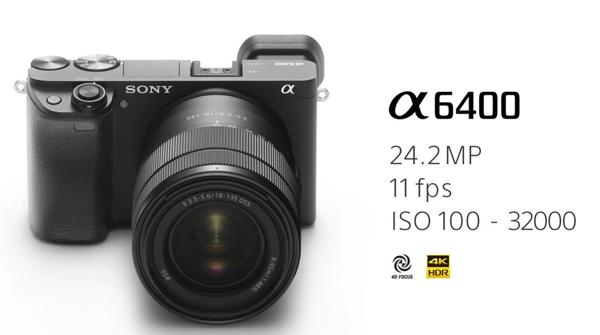 Máy ảnh Sony Alpha A6400L kit 16-50mm - Chính hãng / ILCE-6400L