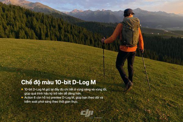 Máy quay hành trình DJI Osmo Action 6 Standard Combo Máy quay hành trình DJI Osmo Action 6 Standard Combo